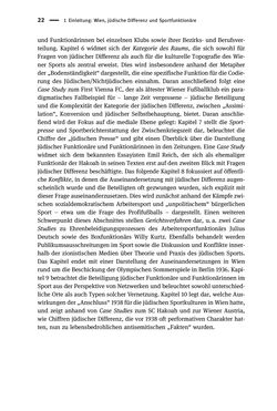 Bild der Seite - 22 - in Sportfunktionäre und jüdische Differenz - Zwischen Anerkennung und Antisemitismus – Wien 1918 bis 1938