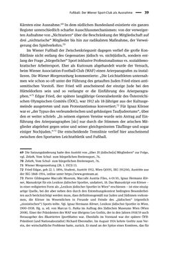Bild der Seite - 39 - in Sportfunktionäre und jüdische Differenz - Zwischen Anerkennung und Antisemitismus – Wien 1918 bis 1938
