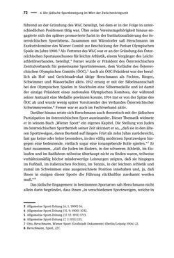 Image of the Page - 72 - in Sportfunktionäre und jüdische Differenz - Zwischen Anerkennung und Antisemitismus – Wien 1918 bis 1938