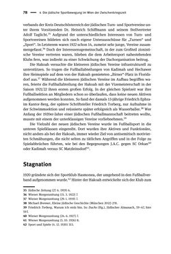 Bild der Seite - 78 - in Sportfunktionäre und jüdische Differenz - Zwischen Anerkennung und Antisemitismus – Wien 1918 bis 1938