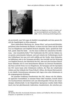 Image of the Page - 113 - in Sportfunktionäre und jüdische Differenz - Zwischen Anerkennung und Antisemitismus – Wien 1918 bis 1938
