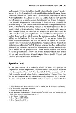 Bild der Seite - 117 - in Sportfunktionäre und jüdische Differenz - Zwischen Anerkennung und Antisemitismus – Wien 1918 bis 1938