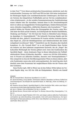 Bild der Seite - 118 - in Sportfunktionäre und jüdische Differenz - Zwischen Anerkennung und Antisemitismus – Wien 1918 bis 1938