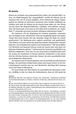 Image of the Page - 125 - in Sportfunktionäre und jüdische Differenz - Zwischen Anerkennung und Antisemitismus – Wien 1918 bis 1938