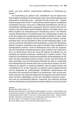 Image of the Page - 133 - in Sportfunktionäre und jüdische Differenz - Zwischen Anerkennung und Antisemitismus – Wien 1918 bis 1938