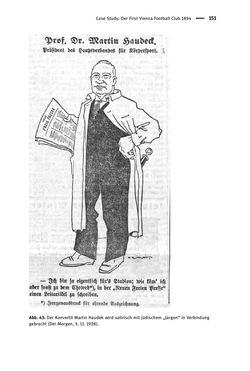 Image of the Page - 151 - in Sportfunktionäre und jüdische Differenz - Zwischen Anerkennung und Antisemitismus – Wien 1918 bis 1938