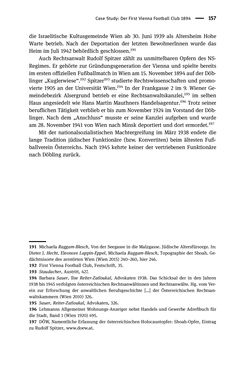 Image of the Page - 157 - in Sportfunktionäre und jüdische Differenz - Zwischen Anerkennung und Antisemitismus – Wien 1918 bis 1938