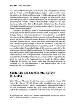 Image of the Page - 160 - in Sportfunktionäre und jüdische Differenz - Zwischen Anerkennung und Antisemitismus – Wien 1918 bis 1938