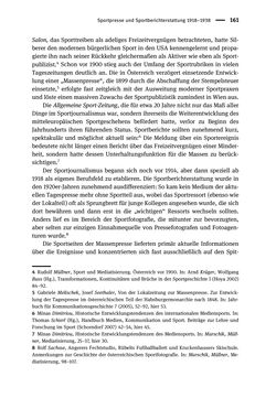 Image of the Page - 161 - in Sportfunktionäre und jüdische Differenz - Zwischen Anerkennung und Antisemitismus – Wien 1918 bis 1938