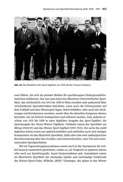 Image of the Page - 163 - in Sportfunktionäre und jüdische Differenz - Zwischen Anerkennung und Antisemitismus – Wien 1918 bis 1938