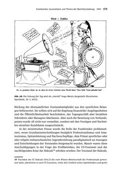 Image of the Page - 173 - in Sportfunktionäre und jüdische Differenz - Zwischen Anerkennung und Antisemitismus – Wien 1918 bis 1938