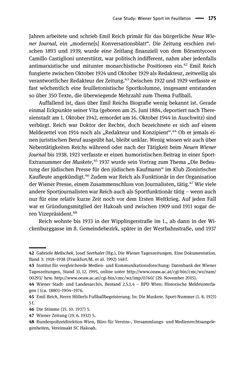 Bild der Seite - 175 - in Sportfunktionäre und jüdische Differenz - Zwischen Anerkennung und Antisemitismus – Wien 1918 bis 1938