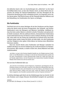 Image of the Page - 177 - in Sportfunktionäre und jüdische Differenz - Zwischen Anerkennung und Antisemitismus – Wien 1918 bis 1938