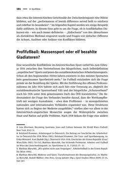 Image of the Page - 184 - in Sportfunktionäre und jüdische Differenz - Zwischen Anerkennung und Antisemitismus – Wien 1918 bis 1938
