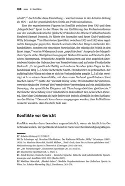 Image of the Page - 188 - in Sportfunktionäre und jüdische Differenz - Zwischen Anerkennung und Antisemitismus – Wien 1918 bis 1938