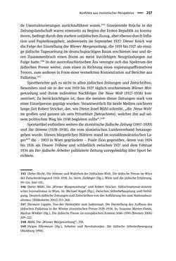 Image of the Page - 217 - in Sportfunktionäre und jüdische Differenz - Zwischen Anerkennung und Antisemitismus – Wien 1918 bis 1938
