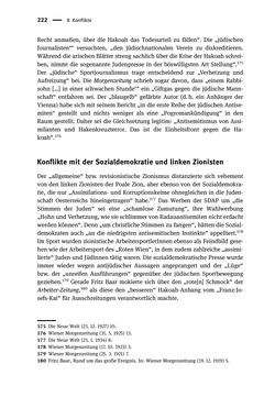 Image of the Page - 222 - in Sportfunktionäre und jüdische Differenz - Zwischen Anerkennung und Antisemitismus – Wien 1918 bis 1938
