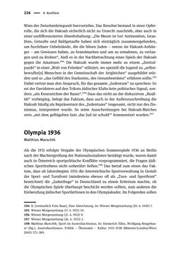 Image of the Page - 226 - in Sportfunktionäre und jüdische Differenz - Zwischen Anerkennung und Antisemitismus – Wien 1918 bis 1938