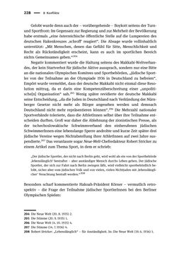Image of the Page - 228 - in Sportfunktionäre und jüdische Differenz - Zwischen Anerkennung und Antisemitismus – Wien 1918 bis 1938