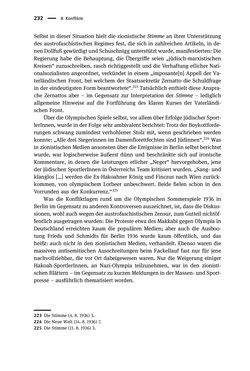 Image of the Page - 232 - in Sportfunktionäre und jüdische Differenz - Zwischen Anerkennung und Antisemitismus – Wien 1918 bis 1938