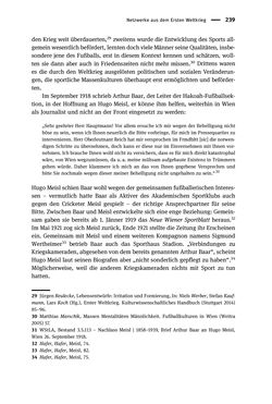 Image of the Page - 239 - in Sportfunktionäre und jüdische Differenz - Zwischen Anerkennung und Antisemitismus – Wien 1918 bis 1938