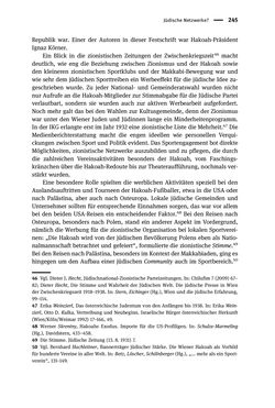 Bild der Seite - 245 - in Sportfunktionäre und jüdische Differenz - Zwischen Anerkennung und Antisemitismus – Wien 1918 bis 1938