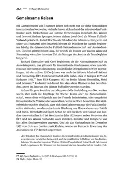 Image of the Page - 252 - in Sportfunktionäre und jüdische Differenz - Zwischen Anerkennung und Antisemitismus – Wien 1918 bis 1938