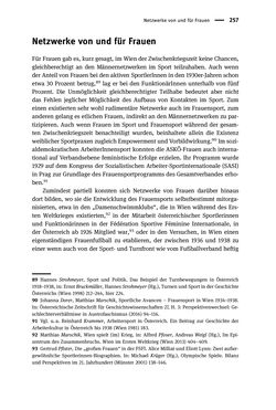Image of the Page - 257 - in Sportfunktionäre und jüdische Differenz - Zwischen Anerkennung und Antisemitismus – Wien 1918 bis 1938