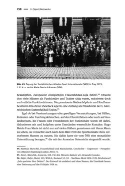 Image of the Page - 258 - in Sportfunktionäre und jüdische Differenz - Zwischen Anerkennung und Antisemitismus – Wien 1918 bis 1938