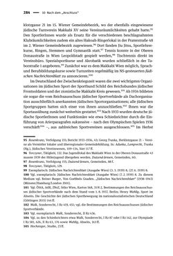 Image of the Page - 284 - in Sportfunktionäre und jüdische Differenz - Zwischen Anerkennung und Antisemitismus – Wien 1918 bis 1938