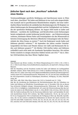 Image of the Page - 286 - in Sportfunktionäre und jüdische Differenz - Zwischen Anerkennung und Antisemitismus – Wien 1918 bis 1938