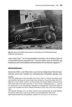 Image of the Page - 291 - in Sportfunktionäre und jüdische Differenz - Zwischen Anerkennung und Antisemitismus – Wien 1918 bis 1938