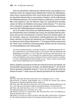 Image of the Page - 296 - in Sportfunktionäre und jüdische Differenz - Zwischen Anerkennung und Antisemitismus – Wien 1918 bis 1938