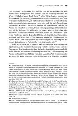 Image of the Page - 299 - in Sportfunktionäre und jüdische Differenz - Zwischen Anerkennung und Antisemitismus – Wien 1918 bis 1938