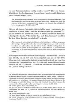 Image of the Page - 305 - in Sportfunktionäre und jüdische Differenz - Zwischen Anerkennung und Antisemitismus – Wien 1918 bis 1938