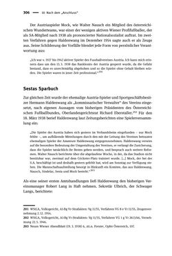 Image of the Page - 306 - in Sportfunktionäre und jüdische Differenz - Zwischen Anerkennung und Antisemitismus – Wien 1918 bis 1938