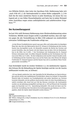 Image of the Page - 313 - in Sportfunktionäre und jüdische Differenz - Zwischen Anerkennung und Antisemitismus – Wien 1918 bis 1938