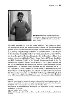 Image of the Page - 321 - in Sportfunktionäre und jüdische Differenz - Zwischen Anerkennung und Antisemitismus – Wien 1918 bis 1938