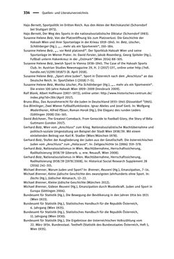Image of the Page - 334 - in Sportfunktionäre und jüdische Differenz - Zwischen Anerkennung und Antisemitismus – Wien 1918 bis 1938