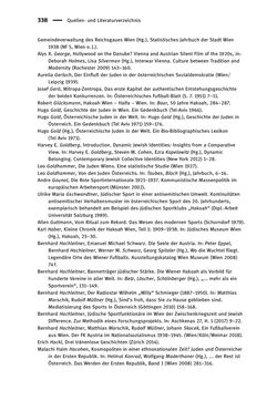 Image of the Page - 338 - in Sportfunktionäre und jüdische Differenz - Zwischen Anerkennung und Antisemitismus – Wien 1918 bis 1938