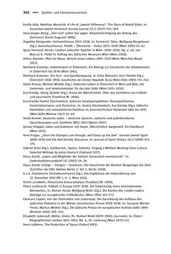 Image of the Page - 342 - in Sportfunktionäre und jüdische Differenz - Zwischen Anerkennung und Antisemitismus – Wien 1918 bis 1938
