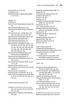 Image of the Page - 359 - in Sportfunktionäre und jüdische Differenz - Zwischen Anerkennung und Antisemitismus – Wien 1918 bis 1938