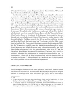 Image of the Page - 20 - in Wien und die jüdische Erfahrung 1900-1938 - Akkulturation - Antisemitismus - Zionismus