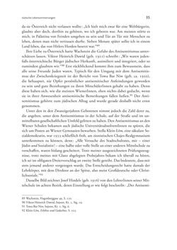 Image of the Page - 35 - in Wien und die jüdische Erfahrung 1900-1938 - Akkulturation - Antisemitismus - Zionismus