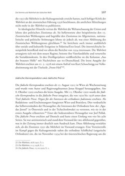 Image of the Page - 107 - in Wien und die jüdische Erfahrung 1900-1938 - Akkulturation - Antisemitismus - Zionismus