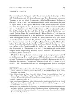 Image of the Page - 109 - in Wien und die jüdische Erfahrung 1900-1938 - Akkulturation - Antisemitismus - Zionismus