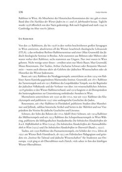 Image of the Page - 136 - in Wien und die jüdische Erfahrung 1900-1938 - Akkulturation - Antisemitismus - Zionismus