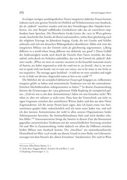 Bild der Seite - 272 - in Wien und die jüdische Erfahrung 1900-1938 - Akkulturation - Antisemitismus - Zionismus