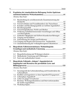 Image of the Page - 8 - in Wirkungsevaluation mobiler Jugendarbeit - Methodische Zugänge und empirische Ergebnisse