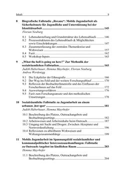 Image of the Page - 9 - in Wirkungsevaluation mobiler Jugendarbeit - Methodische Zugänge und empirische Ergebnisse